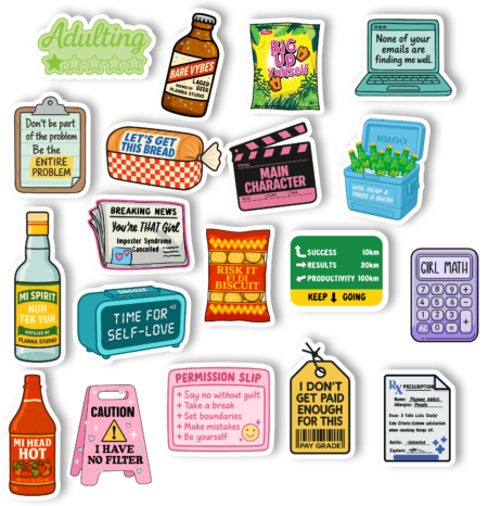 Vinyl Sticker Bundle